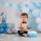 Gender Reveal Confetti - Gold and Blue for Baby Boy Shower Decorations, 250PCS for Gender Reveal and Table Decorations